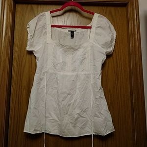 Lucky Brand white blouse